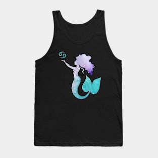 Zodiac Cancer Mermaid Tank Top